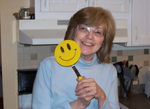 Happy face spatula.