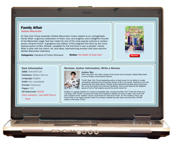 New Book Alerts book detail page.