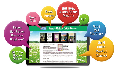 12 book clubs to choose from.